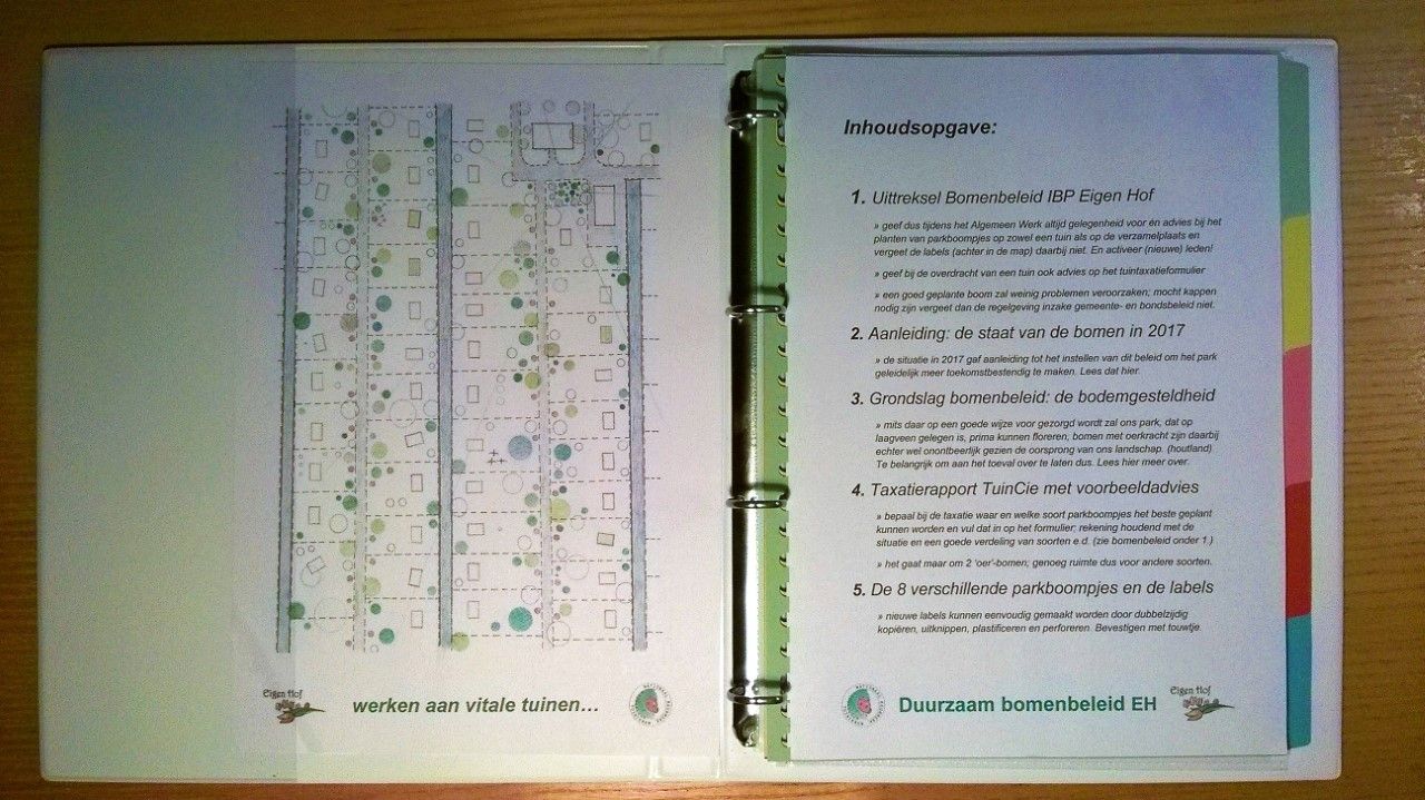        Map TuinCie Bomenbeleid